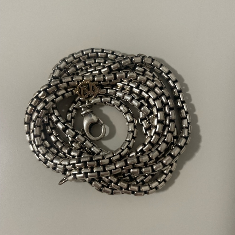 David Yurman Box Chain Necklace/Bracelet